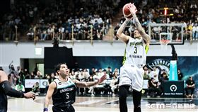 ▲TPBL福爾摩沙夢想家前鋒張宗憲跳投得分。（圖／記者劉彥池攝影）