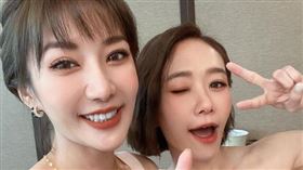 何依霈（右）與羅巧倫（左）是八點檔的知名姐妹花。（圖／番社字羅巧倫IG）