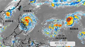 吳聖宇今（10）天表示，對我們比較有可能造成威脅的是即將形成的第25號颱風天兔，但是動態變化仍大，後續再繼續觀察。（圖／翻攝自吳聖宇臉書）