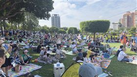 台中市民野餐日,台中市,消防局,消防繩來野,野餐（圖／翻攝畫面）
