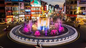 嘉義市中央噴水圓環，是當地著名地標。（圖／翻攝嘉義市府官網）