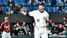 ▲12強官辦熱身賽，台灣隊投手王志煊。（圖／記者劉彥池攝影）