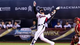 ▲世界棒球12強賽，韓國外野手尹冬熙。（圖／棒協提供）