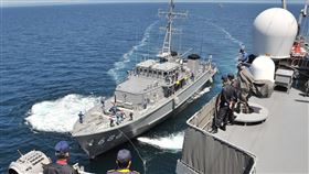 菅島級掃雷艇宇久島號（MSC 686）。日本海自