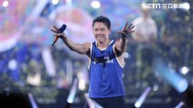 陶喆在台北小巨蛋開唱。（圖／記者鄭孟晃攝影）