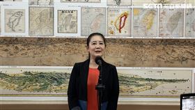 吳思瑤地圖區受訪。（圖／記者詹宜庭攝影）