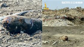 台積電高雄廠區今日挖出500磅未爆彈，鑑定結果出爐。（圖／翻攝畫面）
