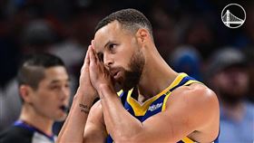 好在關鍵時刻一哥柯瑞（Stephen Curry）挺身而出，幫助勇士擋下雷霆最後的反撲。（圖／翻攝自勇士隊官方X）