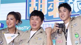 小禎（左起）、胡瓜、胡釋安（圖／記者鄭孟晃攝）