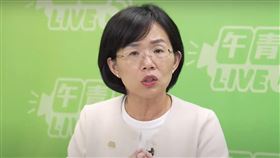 民進黨立委蘇巧慧今（11）日接受民進黨直播節目《午青LIVE》訪問。（圖／翻攝民進黨直播)
