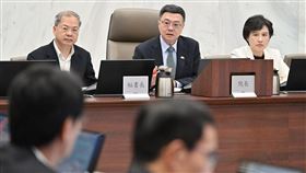 行政院長卓榮泰今(11)日主持113年第5次治安會報。（圖／行政院提供)