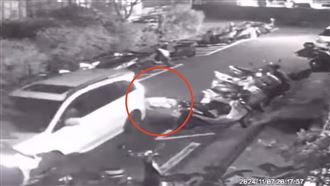 新竹男狠輾胖浪浪2次　哀嚎聲住戶心碎