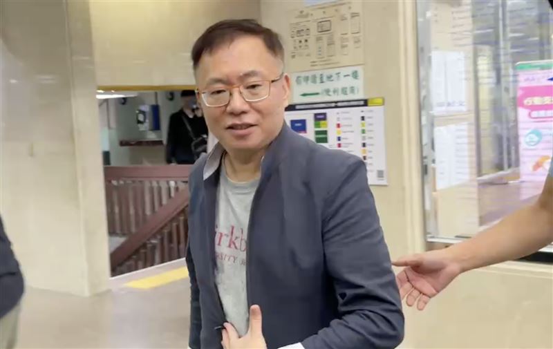 《菱傳媒》董事長施威全曾因京華城案遭調查，他強調自己是證人身份接受訊問。（圖／翻攝畫面）