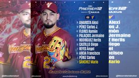 ▲世界12強，委內瑞拉勝騎士先發封鎖美國隊。（圖／翻攝自委內瑞拉隊 X）