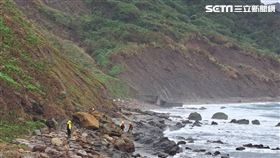 新北郭男偕友前往天福宮旁海域潛水，卻被大浪捲走，今天尋獲已成浮屍。（圖／翻攝畫面）