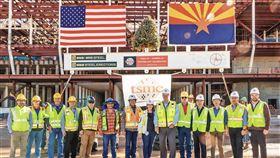 台積電美國亞利桑那廠明年第一季將量產4奈米晶片。（翻攝台積電linkedin）