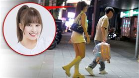 上月18日晚間，陳伊與一名男子並肩走進沐妍經營的餐酒館。（圖／本刊攝影組）