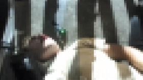 花博園區鬧事AIT成員。（圖／翻攝畫面）