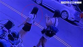 ▲王女(左邊)最後畫面曝光！他跟閨蜜(右邊)相約租屋處一起去機場。（圖／翻攝畫面）