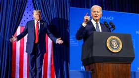 川普（左）、拜登（右）（圖／翻攝自Donald J. Trump、Joe Biden　臉書）
