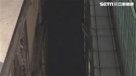 台北市錢櫃中華新館發生22歲女員工墜樓案件。（圖／翻攝畫面）