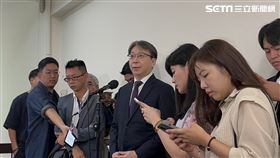 國安局長蔡明彥受訪。（圖／記者詹宜庭攝影）