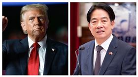 川普、賴清德（組合圖）