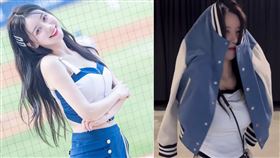 韓國隊昨晚落敗，李雅英表情五味雜陳難過到說不出話。（組合圖／翻攝自leeayoung0209 IG）