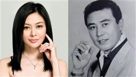 ▲關之琳與父親關山（圖／翻攝自百度百科）