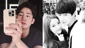 宋再臨、金素恩（金昭誾）。（圖／翻攝自宋再臨、金素恩IG）