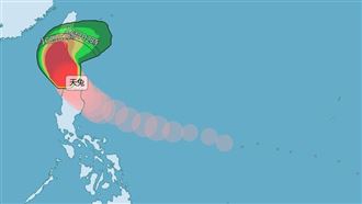 天兔變慢觸陸晚！暴風圈侵襲率2地破80％
