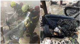 行動電源,火警,書包,學生,屏東,屏東高中