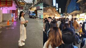 高嘉瑜 士林夜市（合成圖／翻攝自高嘉瑜、士林夜市臉書）