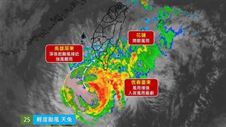 天兔颱風很迷你　粉專：登陸後被秒殺