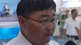 呂禮詩在珠海航展接受訪問，並表示希望分享在展覽上的經驗。（圖／翻攝自環球網）