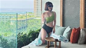 焦凡凡大方秀出好身材。（圖／翻攝自焦凡凡IG）