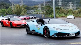 超跑豪華遊行震撼登場！總價值超過2億元的夢幻車陣點亮台北街頭（業配勿用）