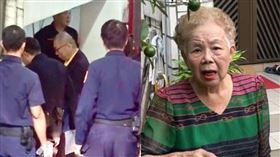 柯文哲光頭，柯媽（組合圖）