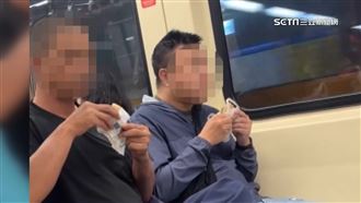 目睹乘客捷運內狂嗑餅　民眾疑不是台灣人