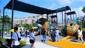 公園,台中,兒童遊戲場,家長,滿意度（圖／台中市府提供）