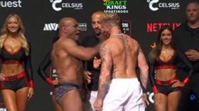 拳王泰森對決保羅　（圖／翻攝自X）