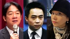 賴清德、薄瓜瓜、周玉蔻。（圖／記者高逸帆攝影、翻攝自微博、周玉蔻臉書）