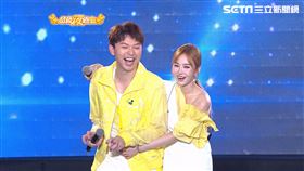 ▲李子森和杜忻恬這對話題十足的「速配情侶」再次攜手亮相（圖／超級夜總會）