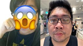 Joeman撞臉國動。（圖／翻攝自臉書）