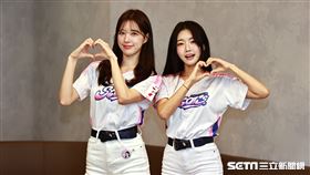 ▲世界12強棒球錦標賽，韓籍啦啦隊員李晧禎、金泰琳。（圖／記者劉彥池攝影）