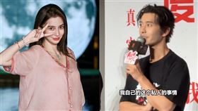 Angelababy、黃曉明。（圖／翻攝自Angelababy微博、微博）