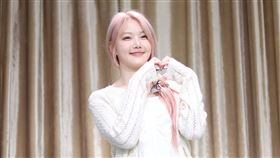 「GFRIEND」出身的成員Yerin（鄭睿隣）。（圖／記者鄭孟晃攝影）