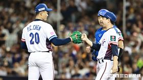 ▲世界12強棒球錦標賽，台灣隊先發投手陳柏清3.1局失3分退場。（圖／記者劉彥池攝影）