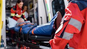 救護車示意圖。