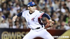 ▲世界12強棒球錦標賽，台灣隊第4任投手江國豪。（圖／記者劉彥池攝影）